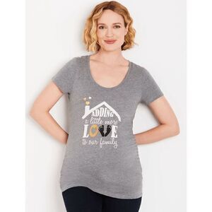 MOTHERHOOD MATERNITY Adding a little more love™ Maternity Tee XS